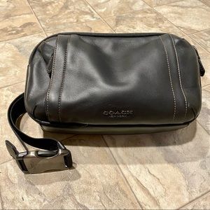 NWT Coach Graham Utility/Belt Bag-Black Leather